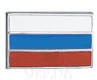 запонки флаг россии, серебро 925 проба (арт. 34949)